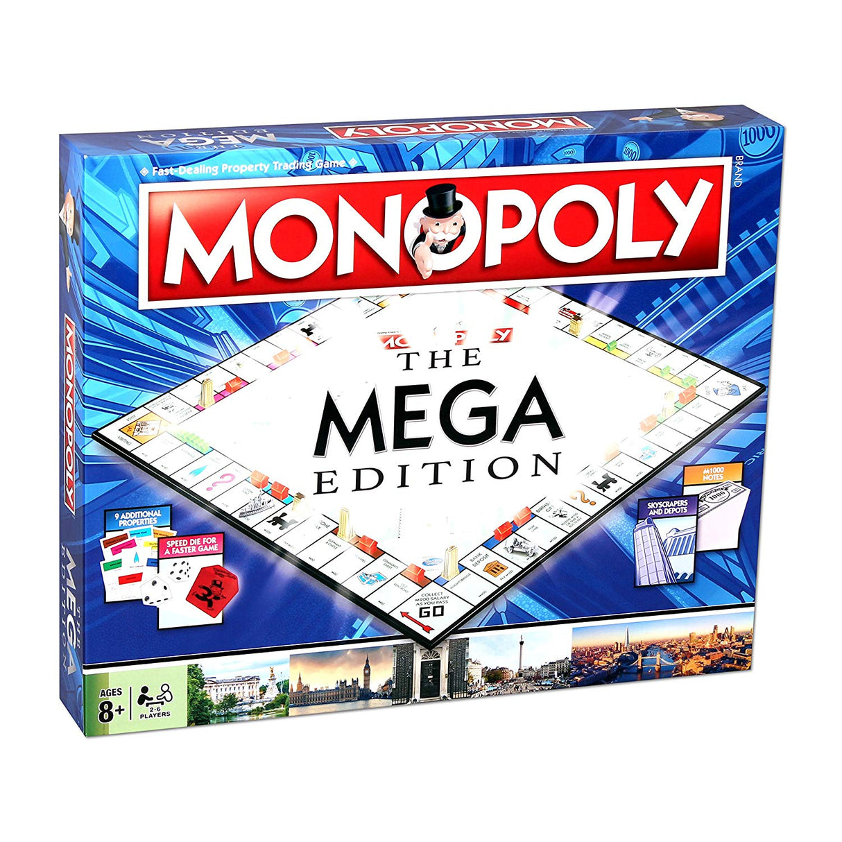 Winning Moves Monopoly Mega Edition Board Game