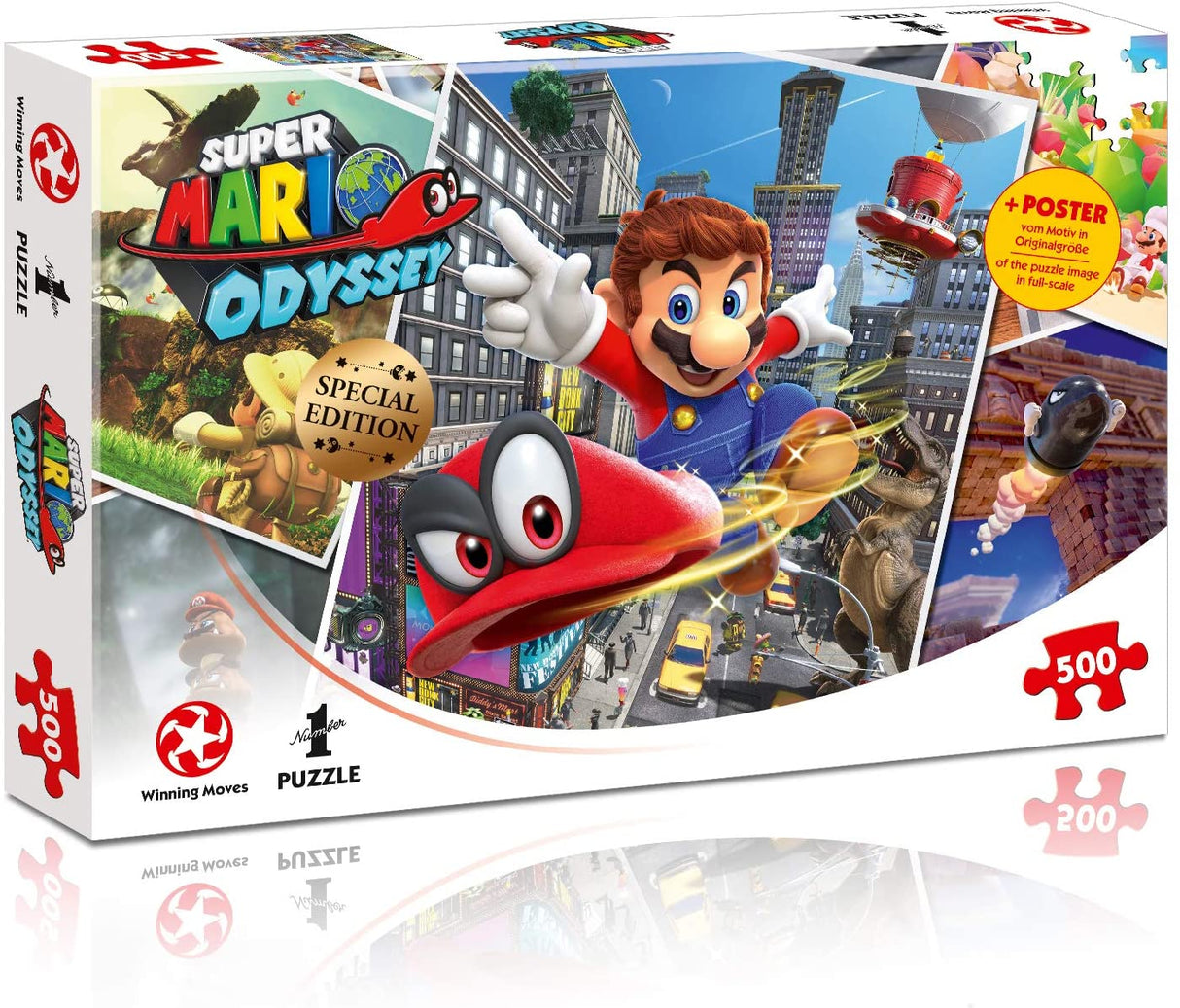 Winning Moves Super Mario Odyssey 500pc Jigsaw Puzzle