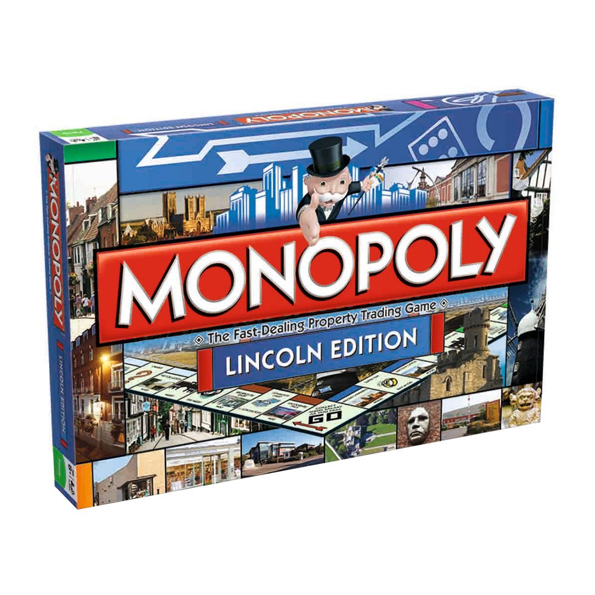 Winning Moves Monopoly Lincoln Edition Board Game