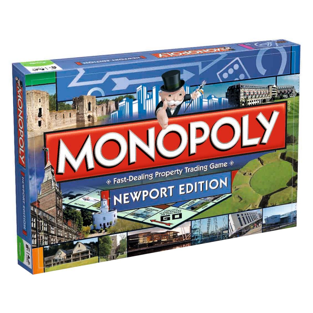 Winning Moves Monopoly Newport Edition Board Game