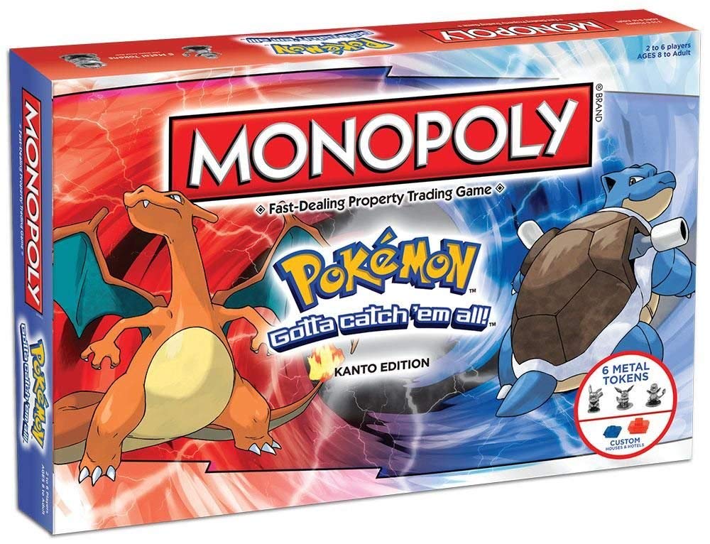 Winning Moves Monopoly Pokemon Edition Board Game