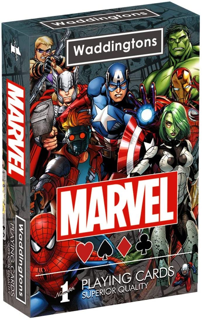 Waddingtons No.1 Marvel Universe  Playing Cards