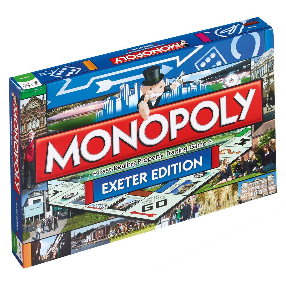 Winning Moves Monopoly Exeter Edition Board Game