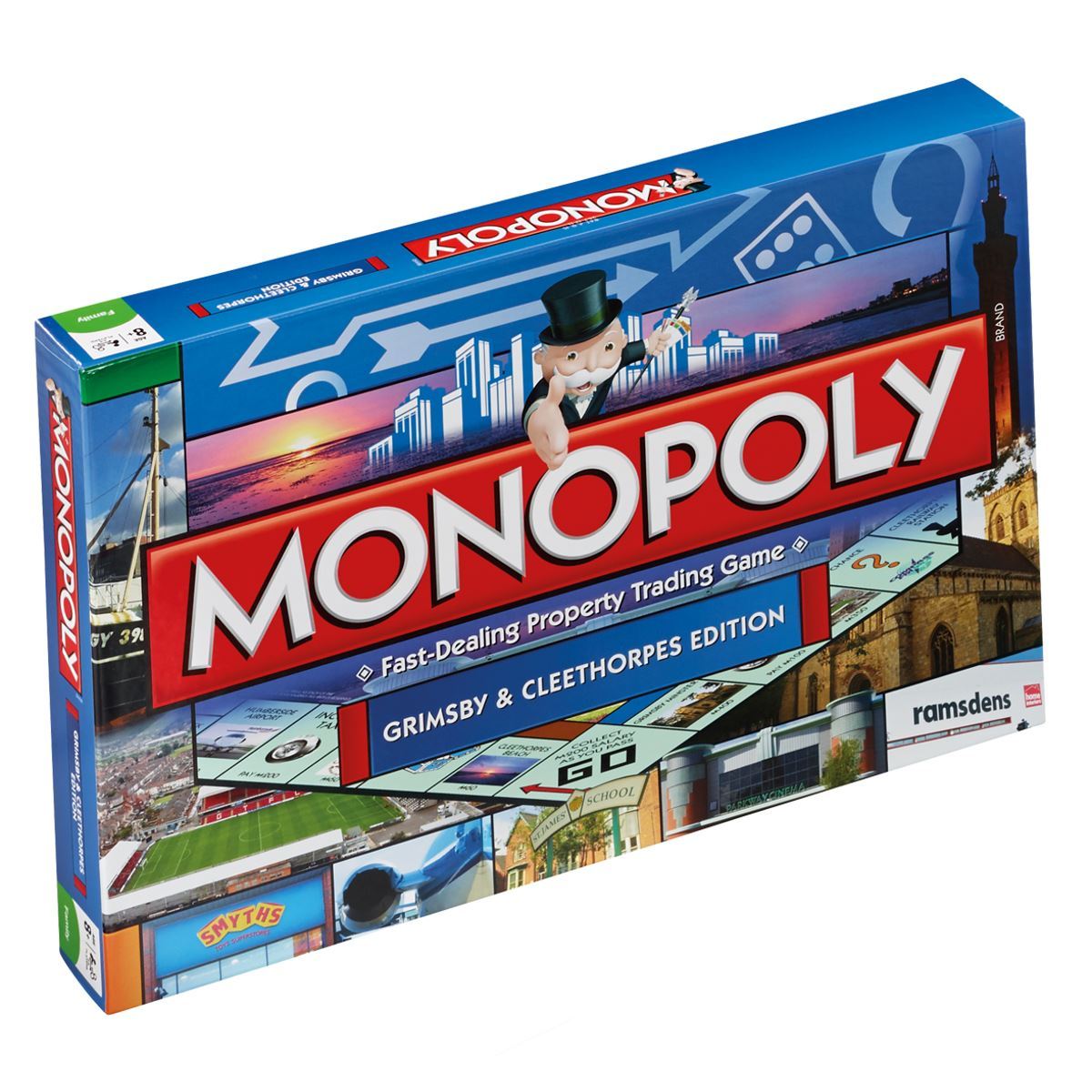 Winning Moves Monopoly Grimsby Edition Board Game