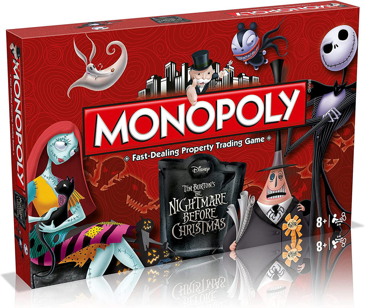 Winning Moves Monopoly Nightmare Before Christmas Board Game