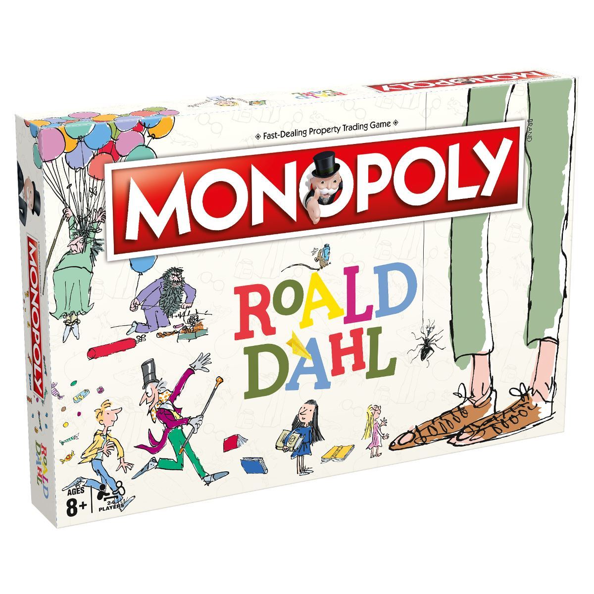 Winning Moves Monopoly Roald Dahl Board Game