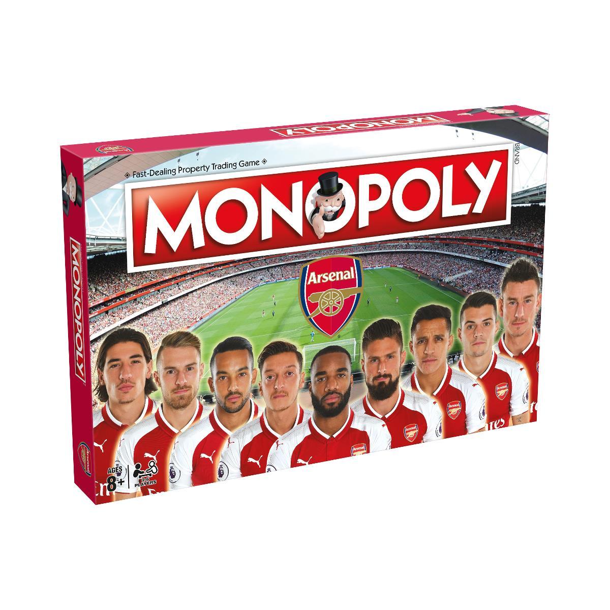 Winning Moves Monopoly Arsenal FC 2017/18 Edition Board Game