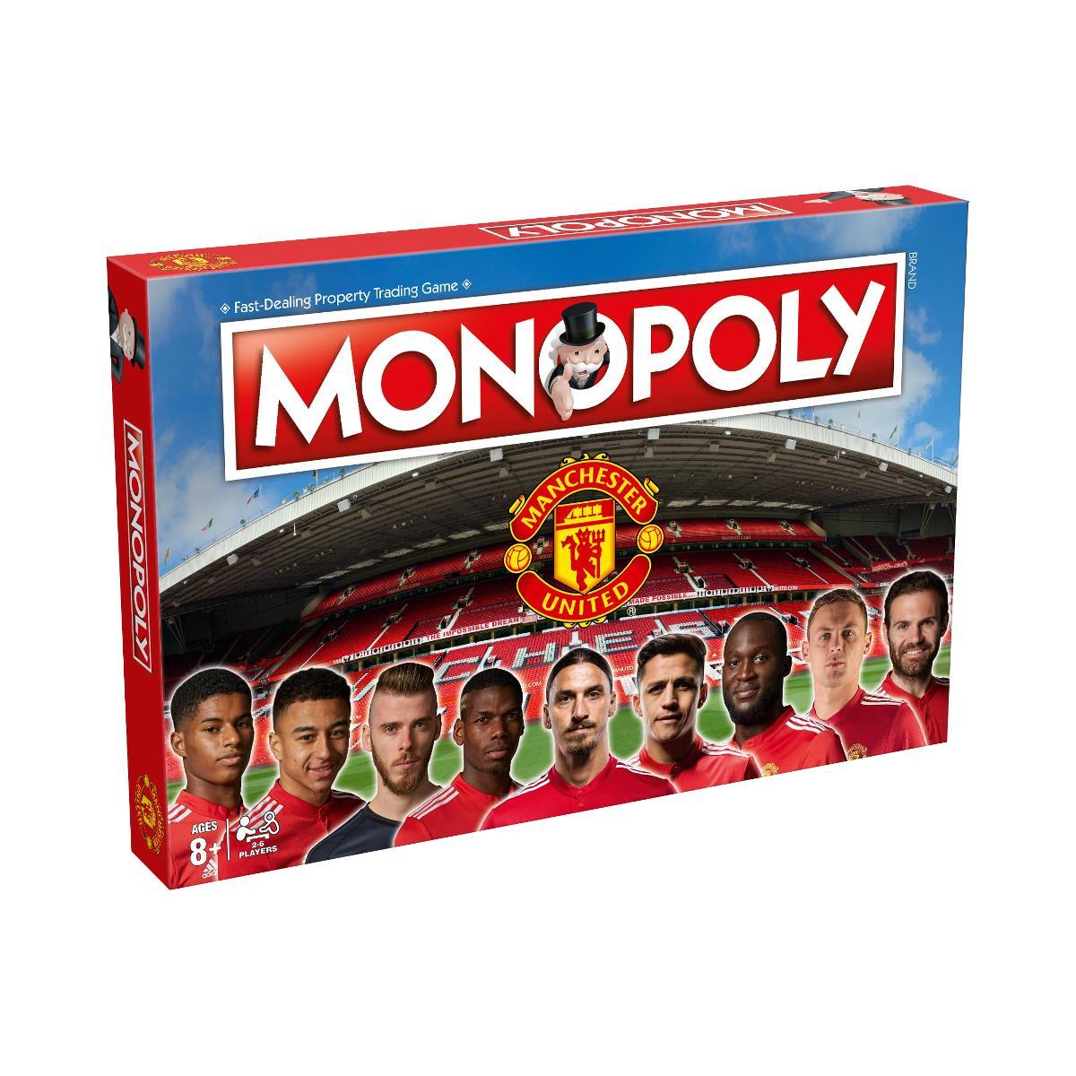 Winning Moves Monopoly Manchester Utd FC 2017/18 Edition Board Game