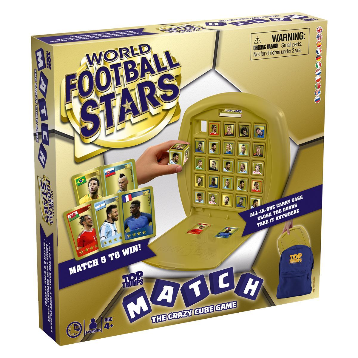 Top Trumps Match World Football Stars Game