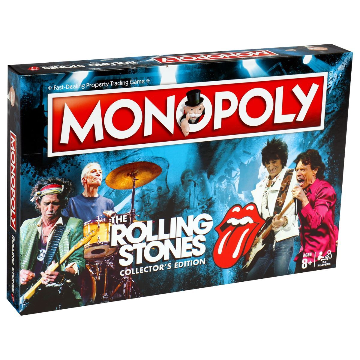 Winning Moves Monopoly Rolling Stones Collectors Edition Board Game