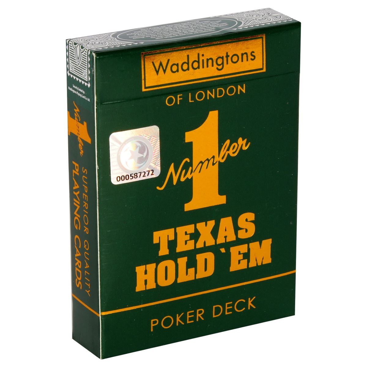 Waddingtons No.1 Texas Hold 'em Playing Cards