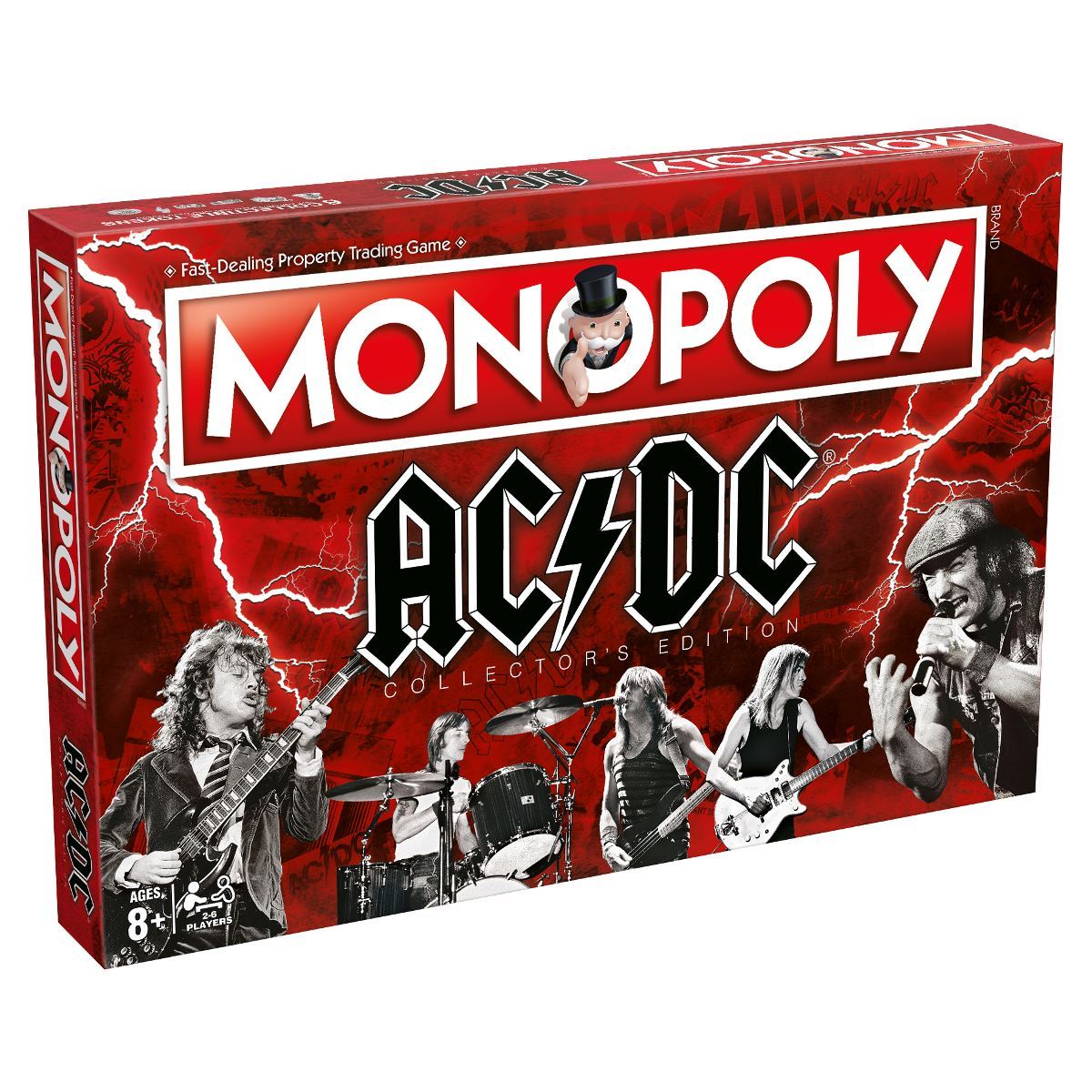 Winning Moves Monopoly AC/DC Collectors Edition Board Game