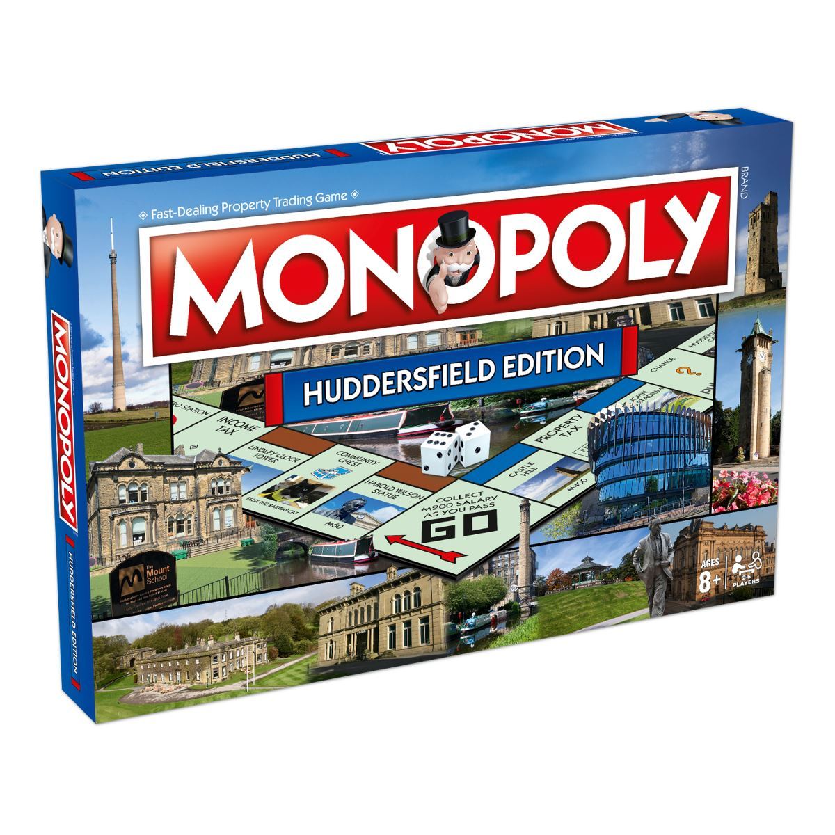 Winning Moves Monopoly Huddersfield Edition Board Game