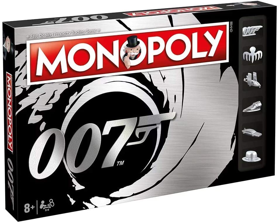 Winning Moves Monopoly 007 James Bond Board Game