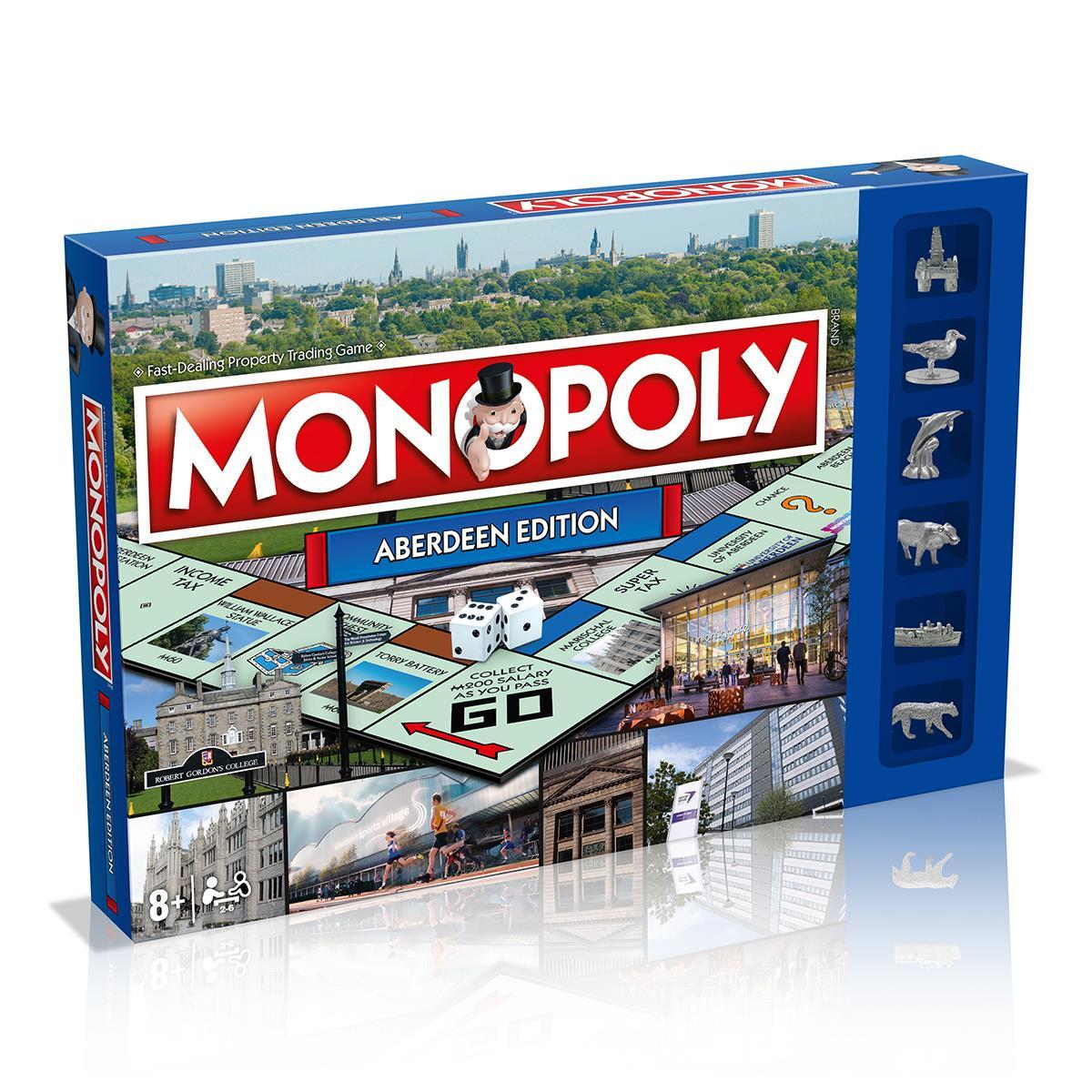 Winning Moves Monopoly Aberdeen Board Game