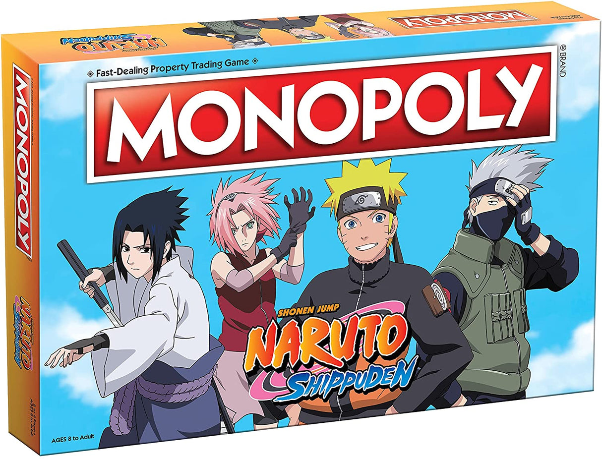 Winning Moves Monopoly Naruto Board Game