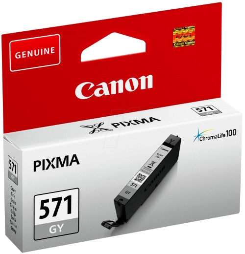 Canon CLI-571GY Standard Capacity Grey Ink Cartridge 7ml