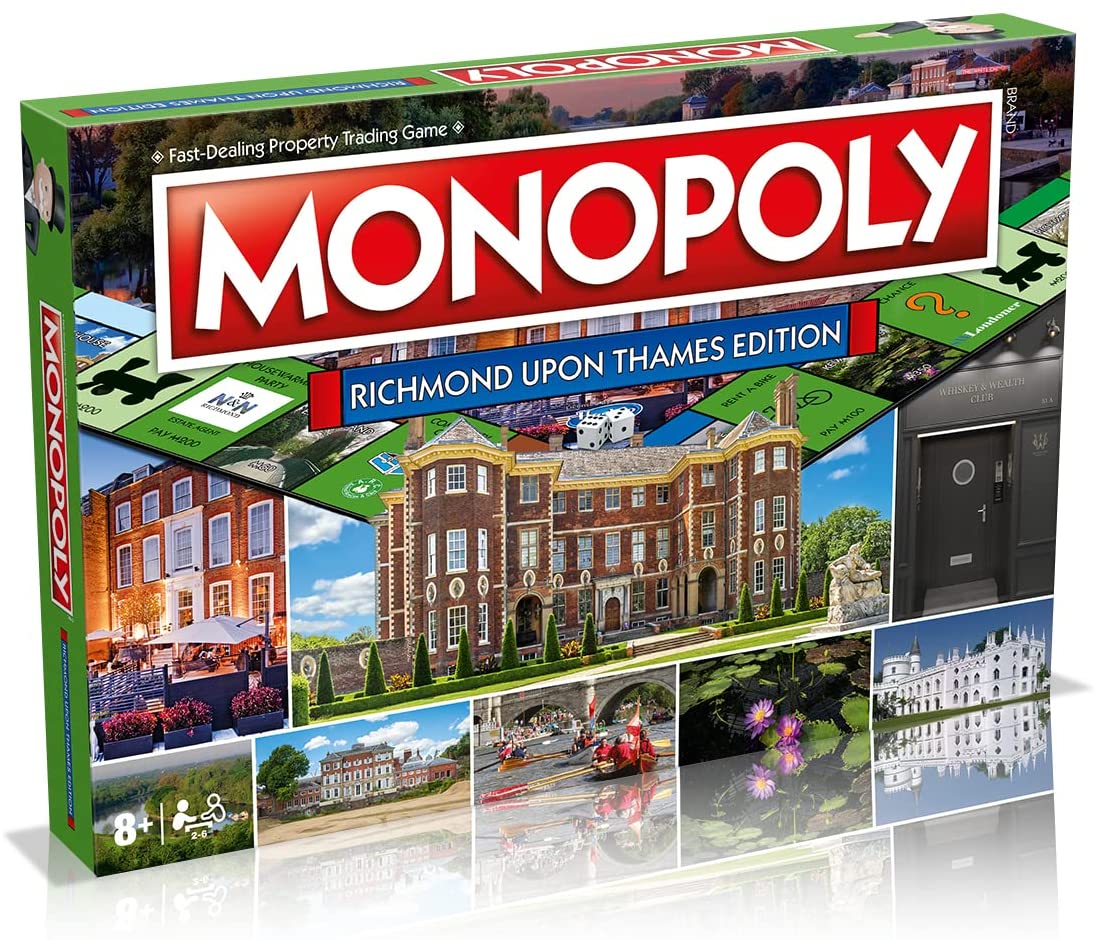 Winning Moves Monopoly Richmond Upon Thames Board Game