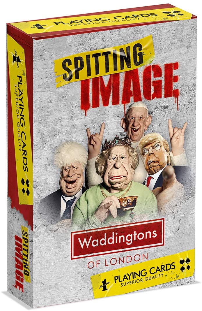 Waddingtons No.1 Spitting Image  Playing Cards