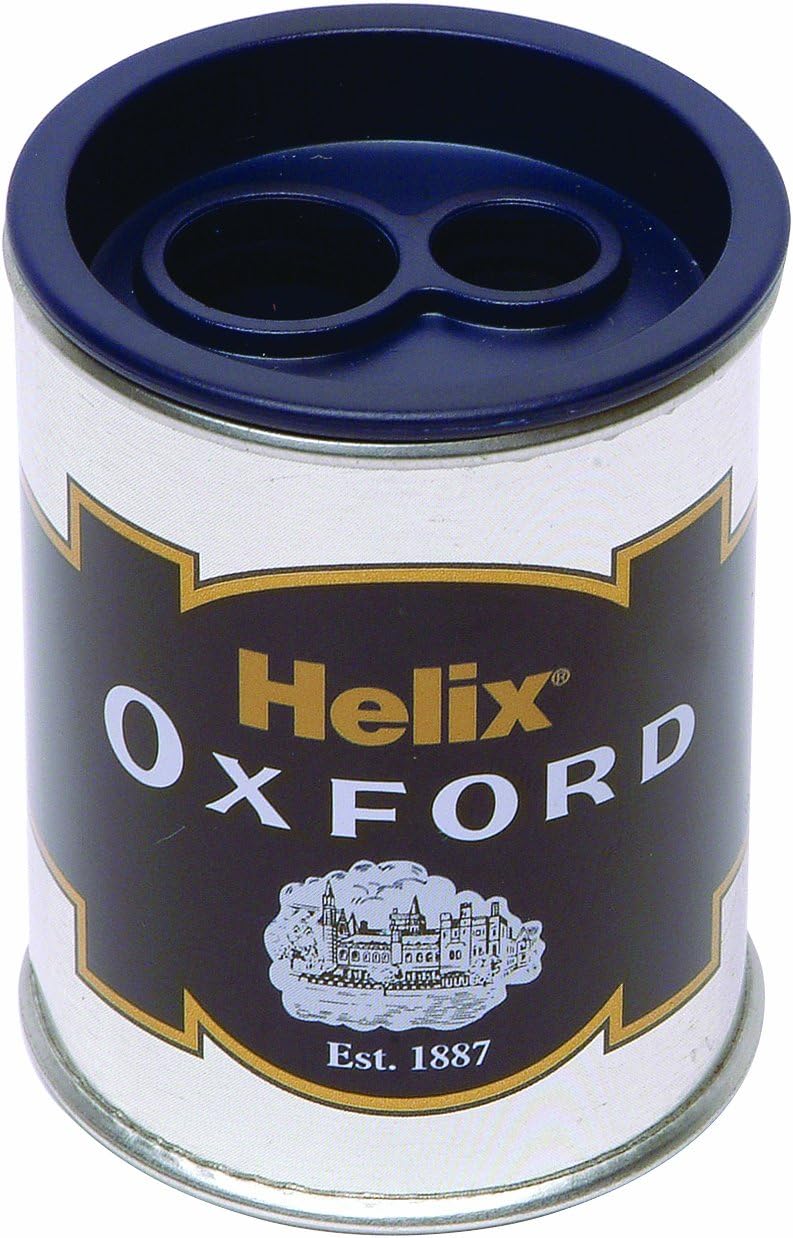 Helix Oxford Double Hole Barrel Pencil Sharpener