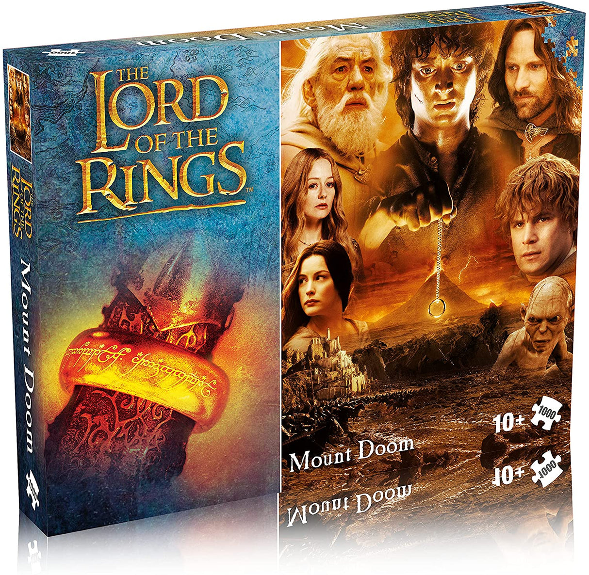 Winning Moves Lord of the Rings Mount Doom 1000pc Jigsaw Puzzle