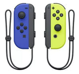 Nintendo Joy-Con Neon Yellow/Blue Gaming Controllers for Switch