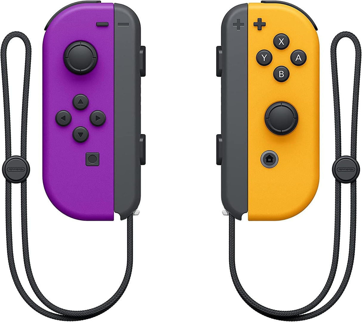 Nintendo Joy-Con Neon Purple/Orange Gaming Controllers for Switch