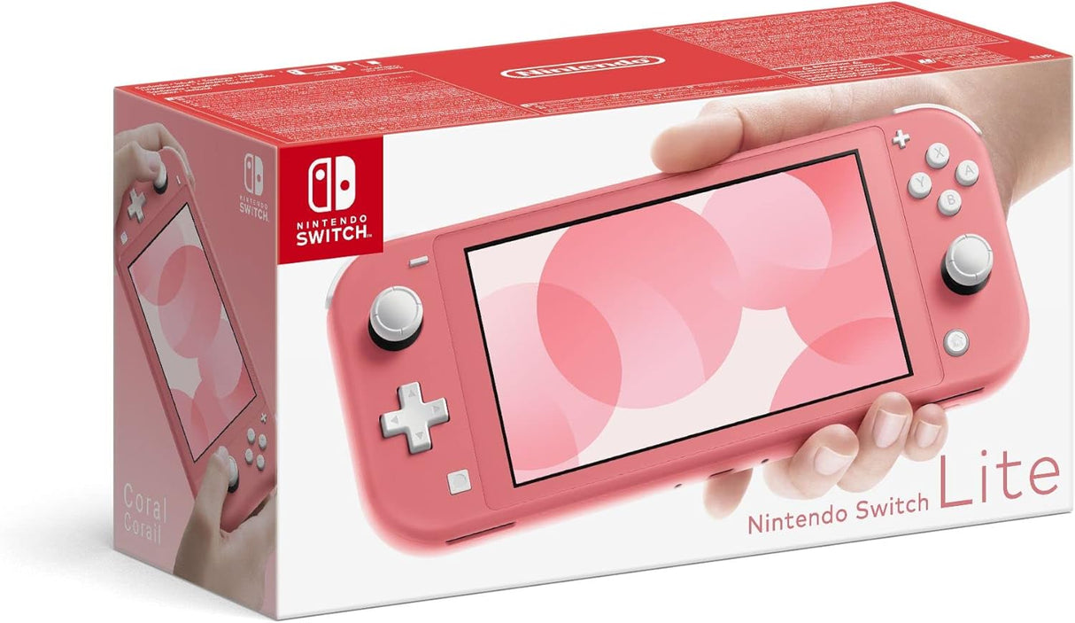 Nintendo Switch Lite 32GB Games Console Coral