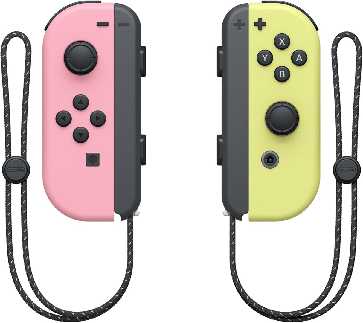 Nintendo Joy-Con Pastel Pink/Yellow Gaming Controllers for Switch