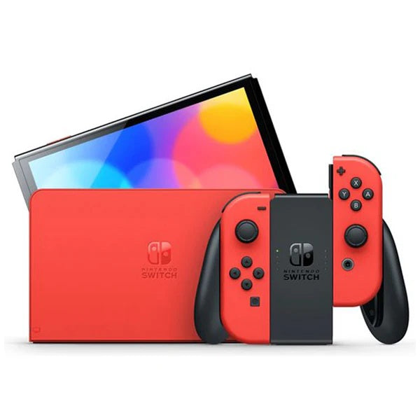 Nintendo Switch 64GB 7" OLED Games Console Red