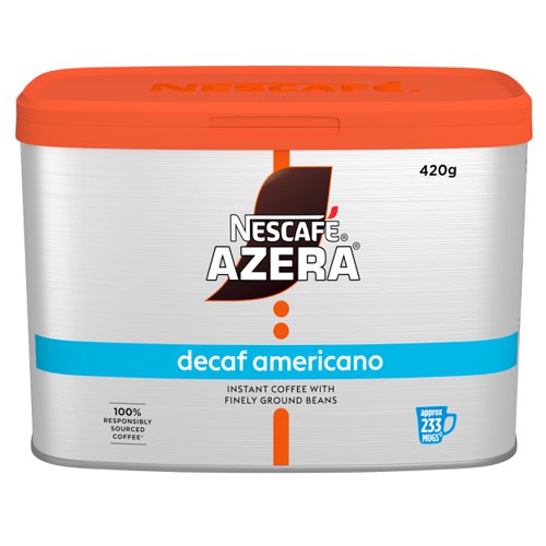 Nescafe Azera Barista Style Decaf Instant Coffee 420g Tin