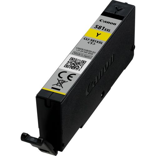 Canon CLI-581XXLY Extra High Capacity Yellow Ink Cartridge 12ml