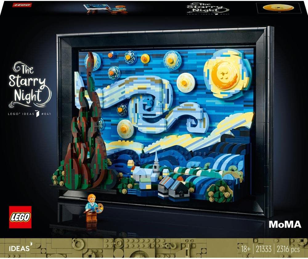 LEGO Ideas Vincent van Gogh - The Starry Night