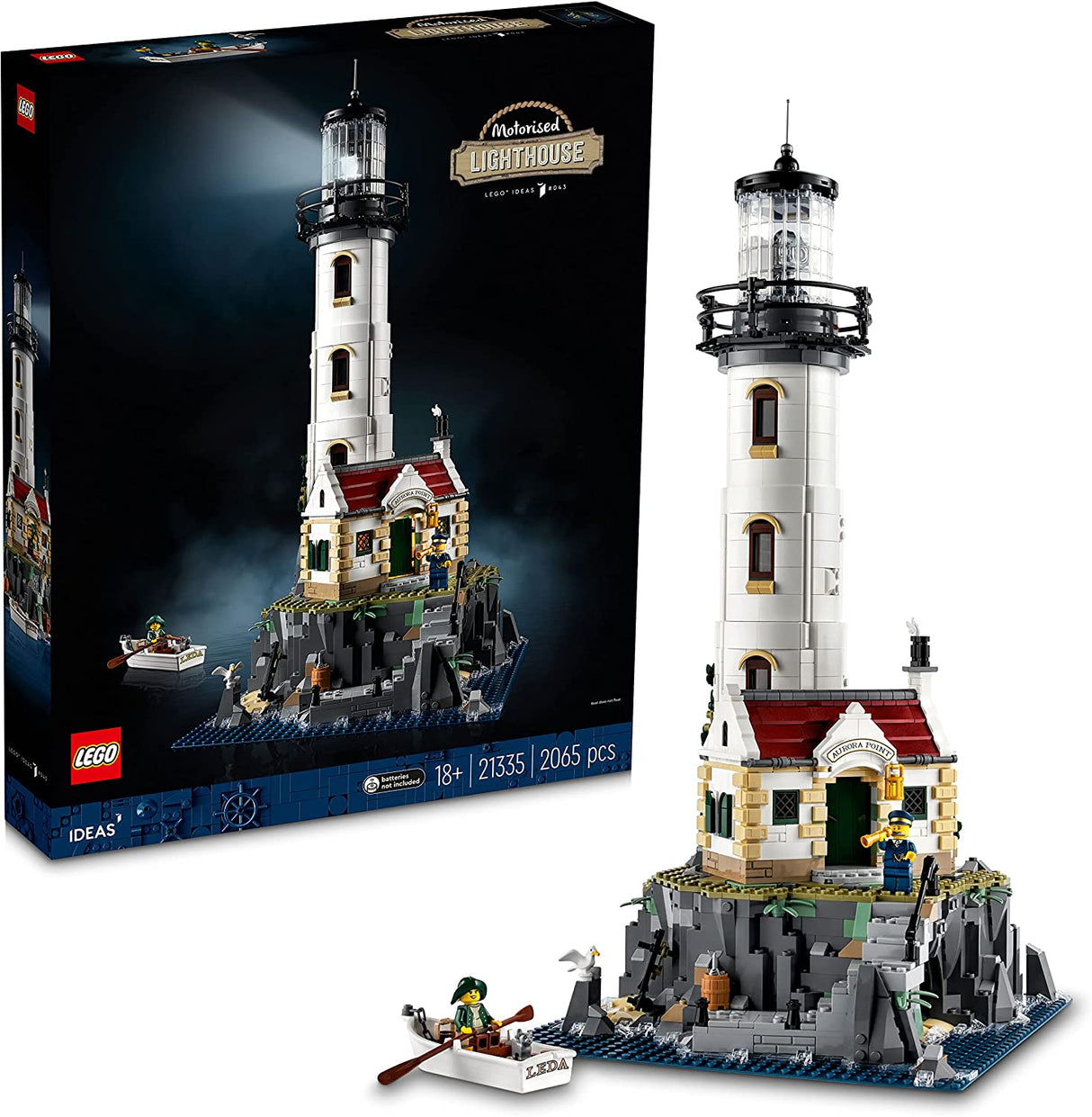 LEGO Ideas Motorised Lighthouse