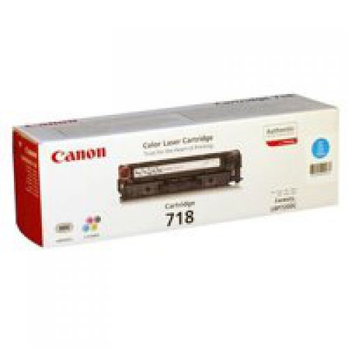 Canon 718C Standard Capacity Cyan Toner Cartridge