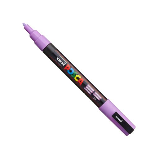 Posca PC-3M Paint Marker Pen 0.9-1.3 mm Fine Line Lavender (Single)