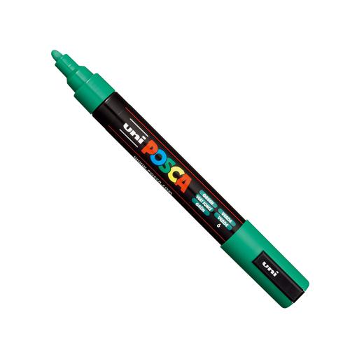 Posca PC-5M Paint Marker Pen 1.8-2.5mm Medium Line Green (Single)