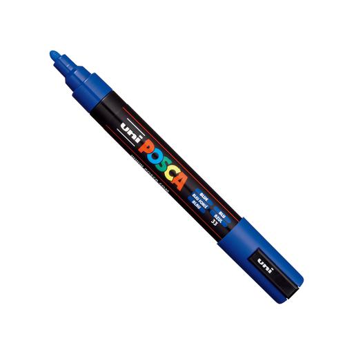 Posca PC-5M Paint Marker Pen 1.8-2.5mm Medium Line Blue (Single)