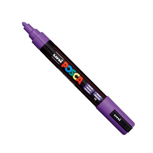 Posca PC-5M Paint Marker Pen 1.8-2.5mm Medium Line Violet (Single)