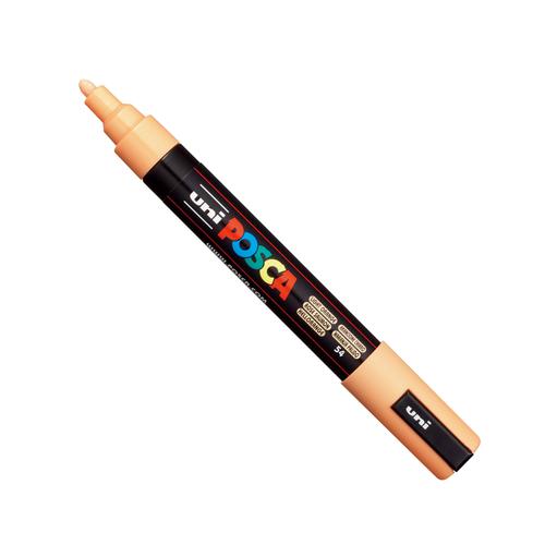 Posca PC-5M Paint Marker Pen 1.8-2.5mm Medium Line Light Orange (Single)