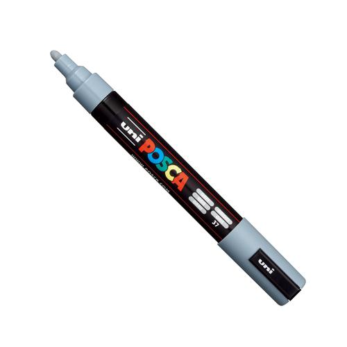 Posca PC-5M Paint Marker Pen 1.8-2.5mm Medium Line Grey (Single)