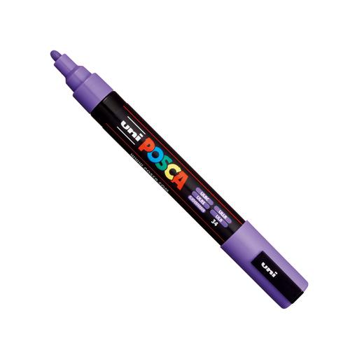 Posca PC-5M Paint Marker Pen 1.8-2.5mm Medium Line Lilac (Single)