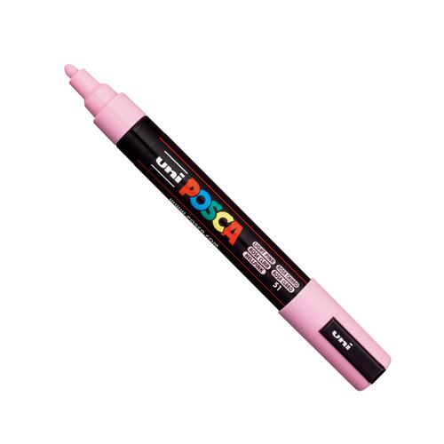 Posca PC-5M Paint Marker Pen 1.8-2.5mm Medium Line Light Pink (Single)