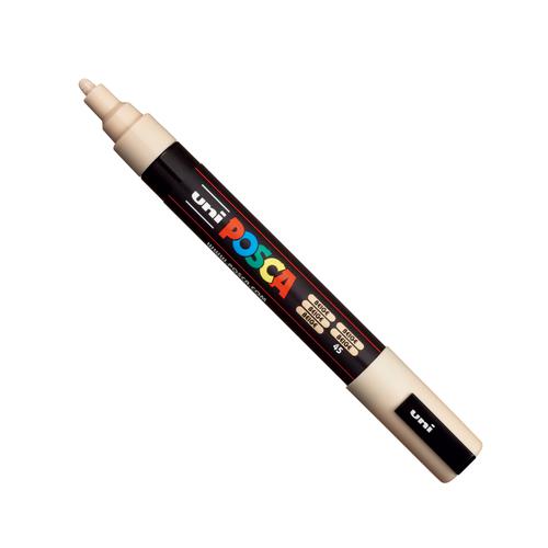 Posca PC-5M Paint Marker Pen 1.8-2.5mm Medium Line Beige (Single)