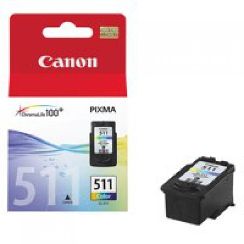 Canon CL-511 Standard Capacity Colour Ink Cartridge 9ml