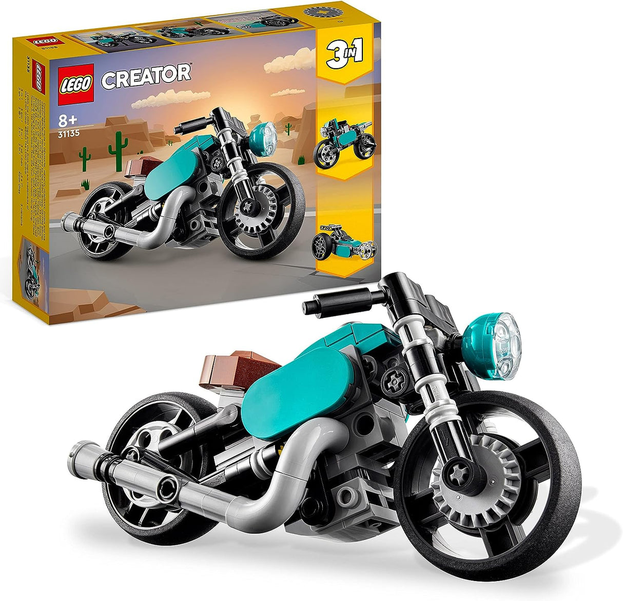 LEGO Creator 3-in-1 Vintage Motorcycle