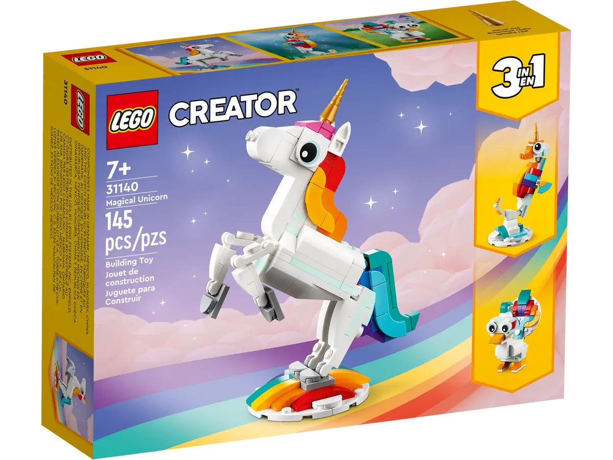 LEGO Creator 3-in-1 Magical Unicorn