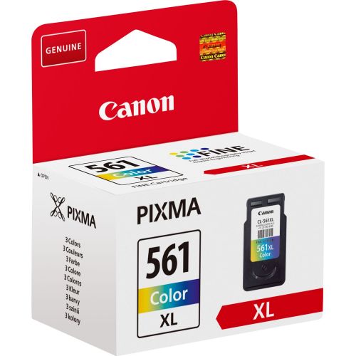 Canon CL-561XL High Capacity Colour Ink Cartridge 12ml