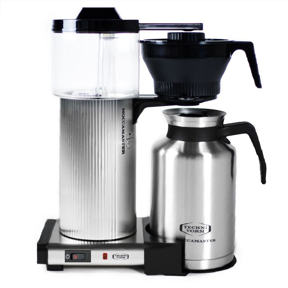 Moccamaster CDT Grand Drip Filter Coffee Machine Stainless Steel