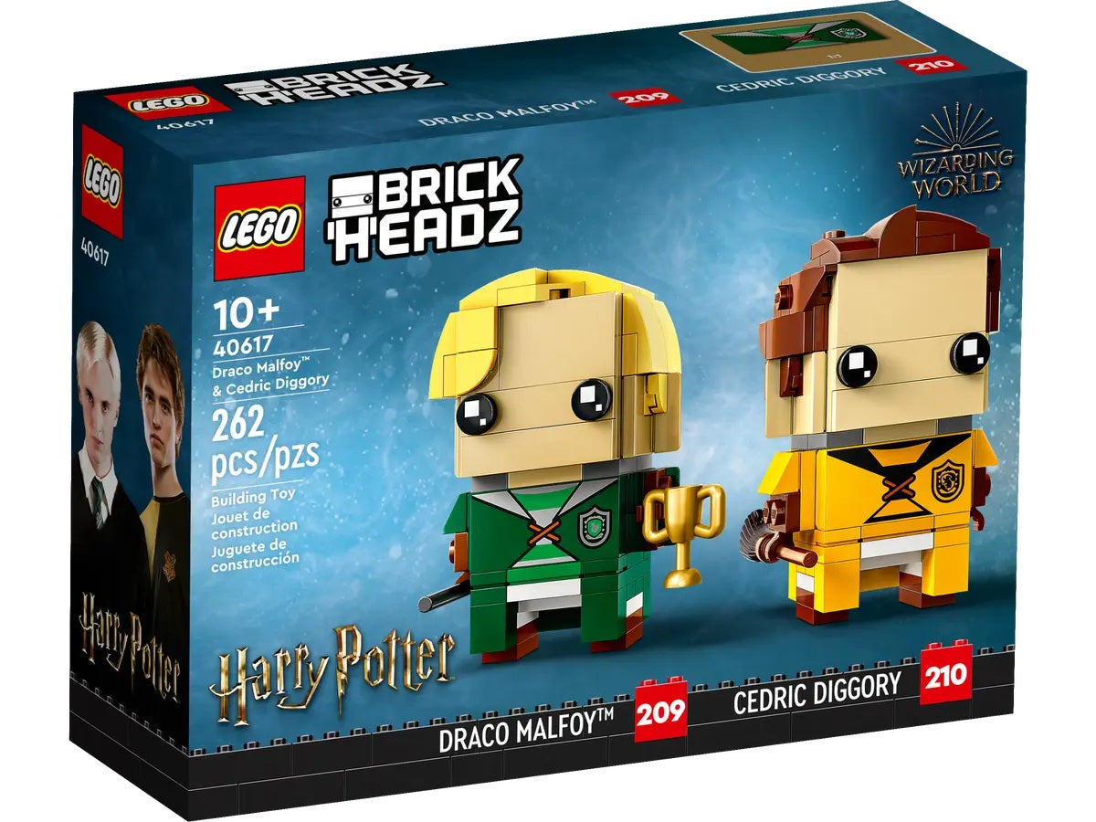 LEGO Brickheadz Draco Malfoy & Cedric Diggory